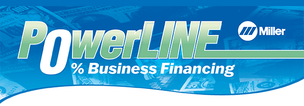 Miller PowerLINE Zero Percent Business Financing